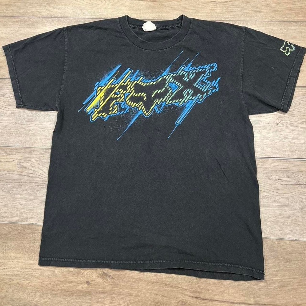 Vintage heavyweight Fox racing faded graphic tee shirt skating essential